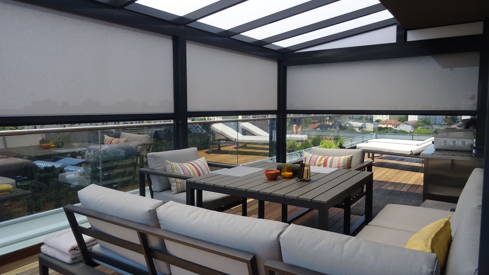 Aluminium shelter