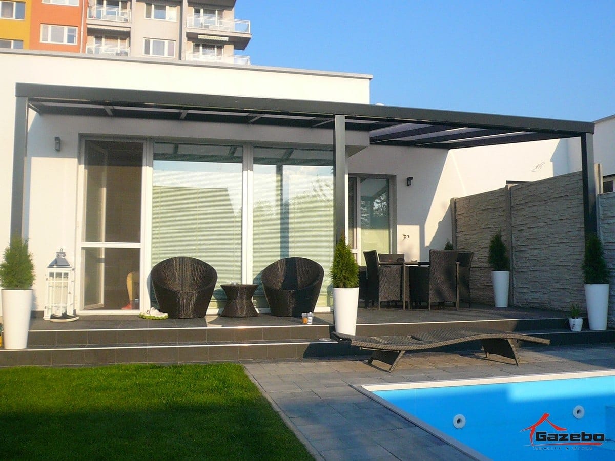 Economic aluminium pergola