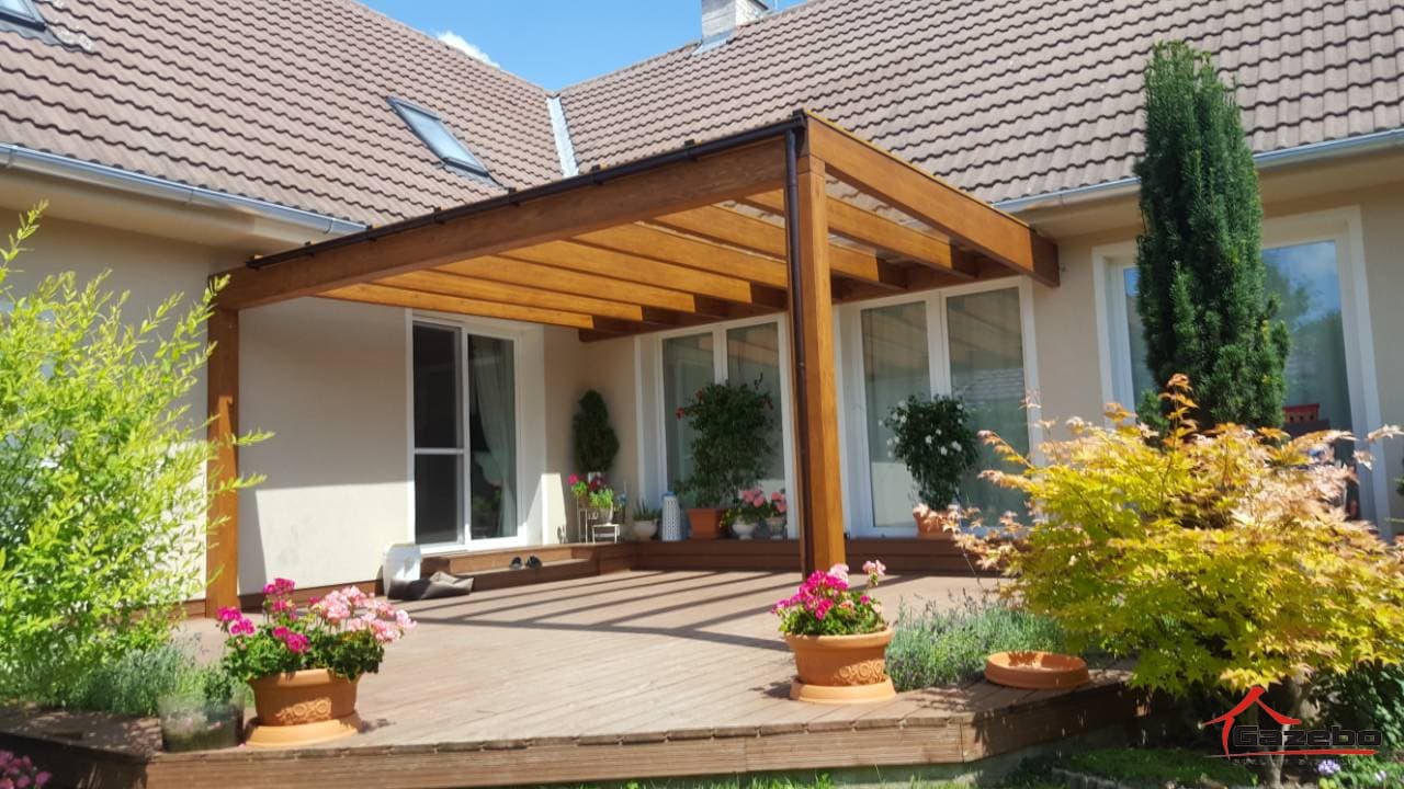 Milano wooden pergola