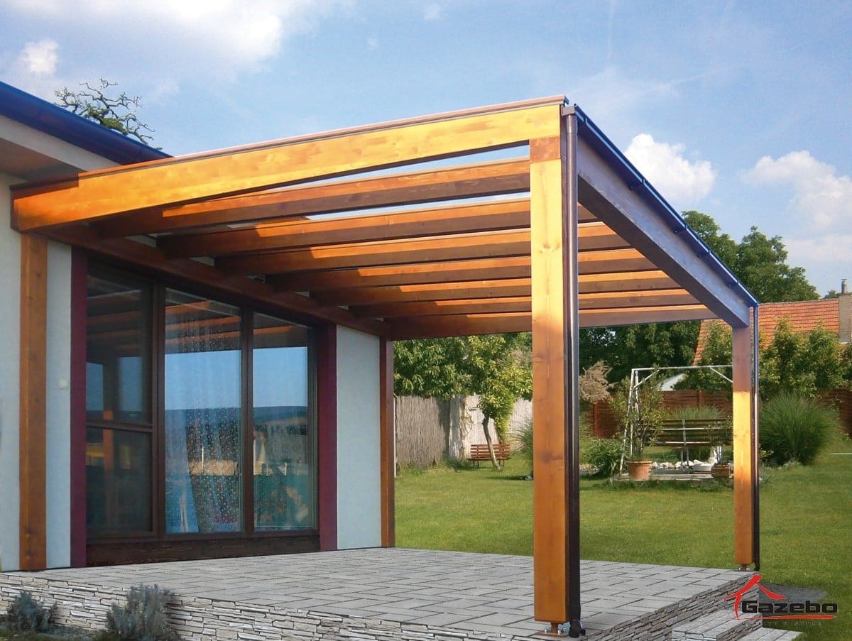 Milano wooden pergola