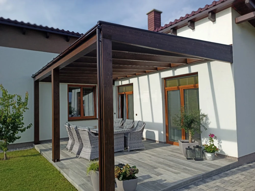 Wooden pergola Milano