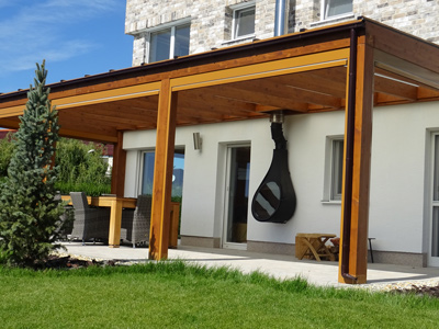 Wooden pergolas