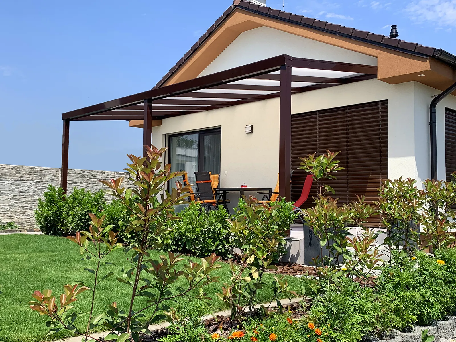 Aluminium pergola Economic Class