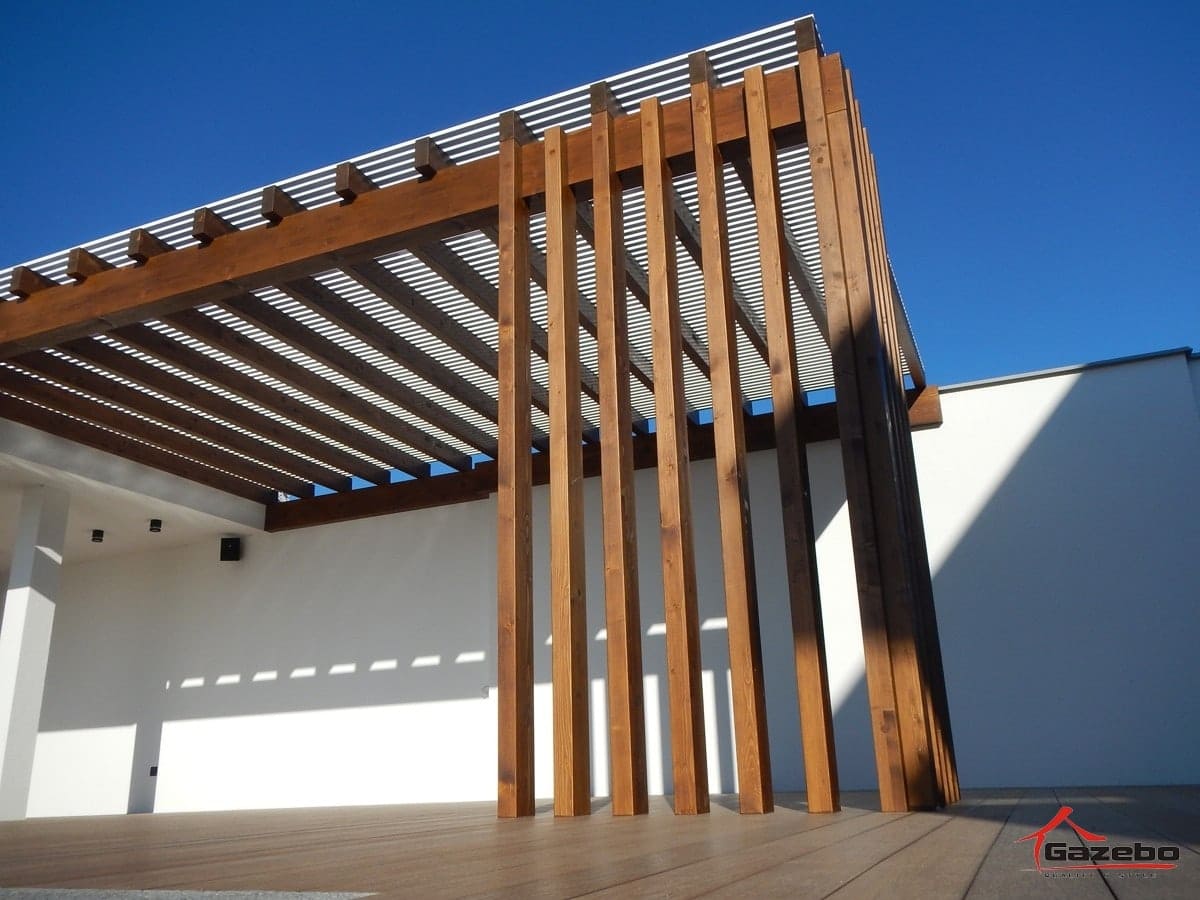 Wooden pergola Monaco