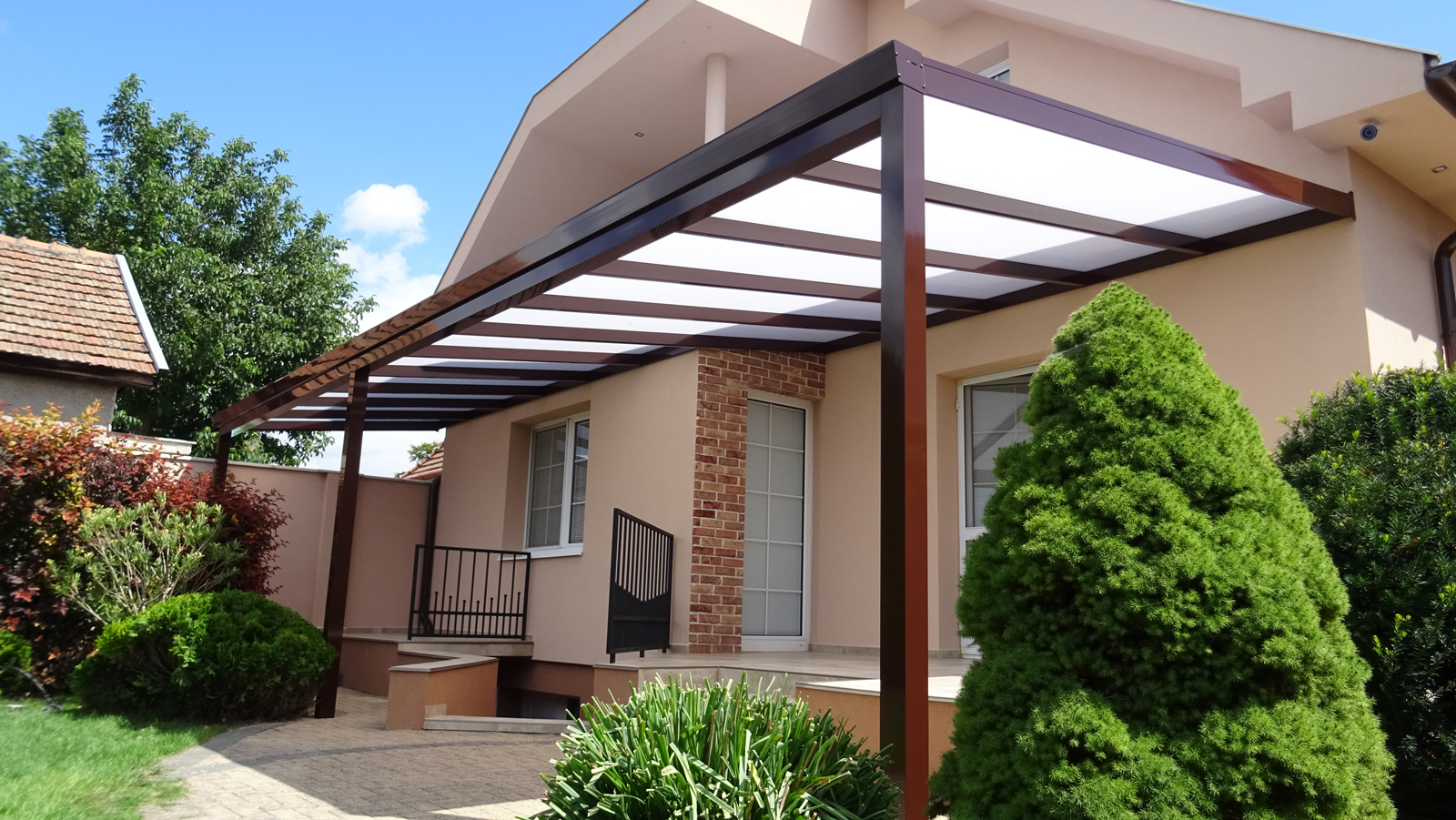Aluminium pergola Economic Class in Bratislava