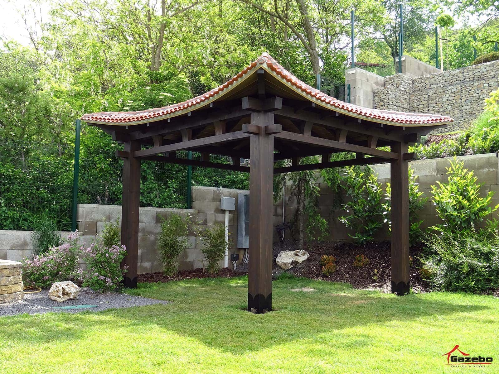 Wooden Hinode gazebo