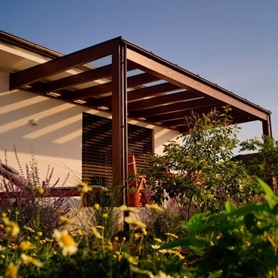 Garden pergola