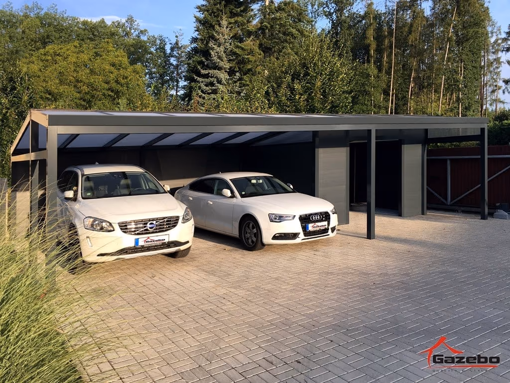 Custom Economic+ aluminium car shelter