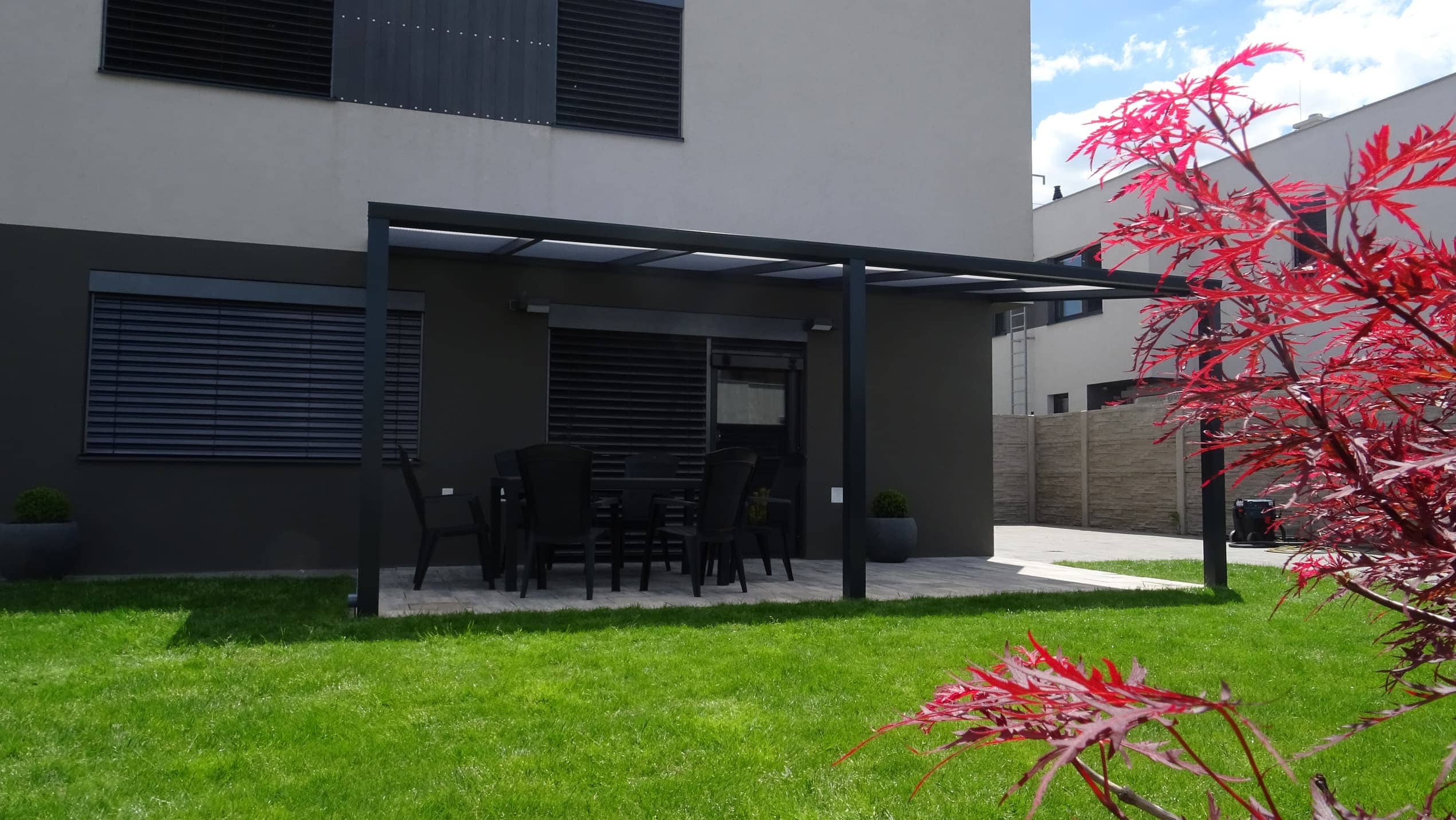 Basic Class garden aluminium pergola