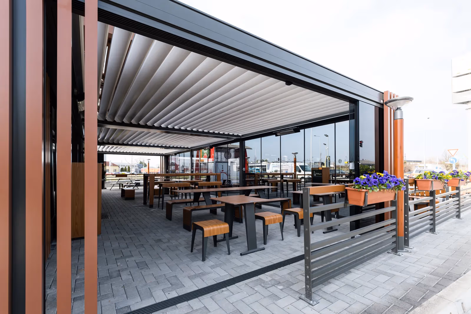 Aluminium Pergolas Exclusive Bioclimatic – photo 2
