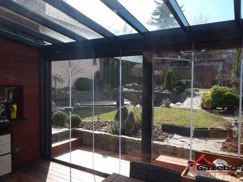 Top Garden 1 winter garden made to measure to suit the home's architecture