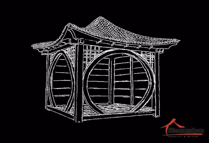 Garden gazebo Kawaii