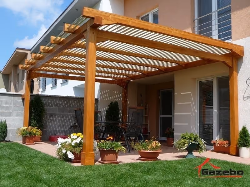 Wooden pergola Acapulco