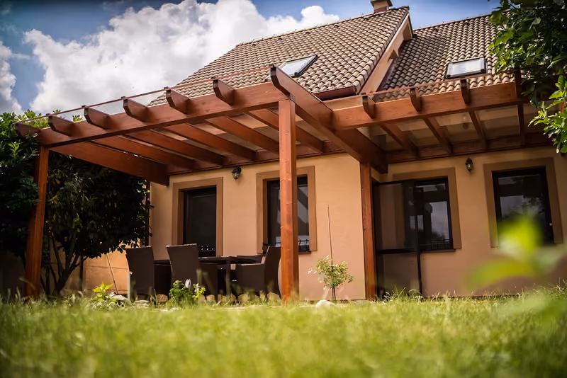 Wooden pergola Kartago