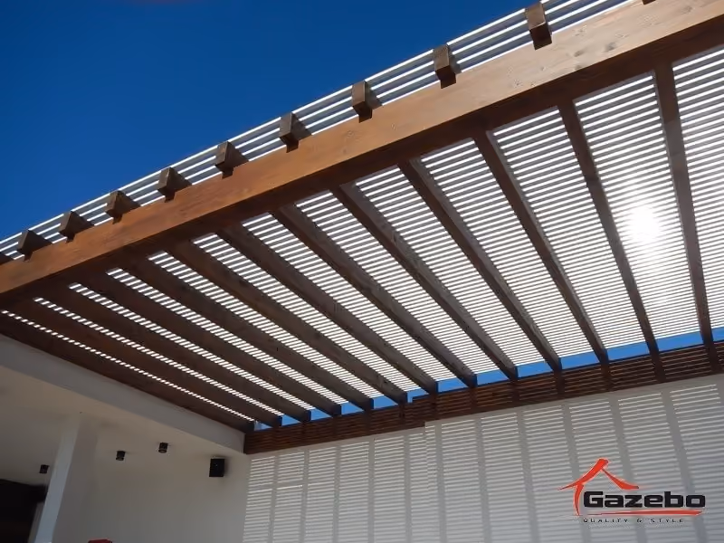 Wooden pergola Monaco