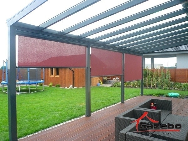 Top class – aluminium pergola