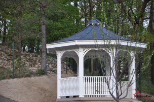 Victorian garden pavilion